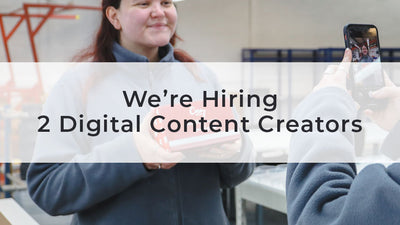 We're Hiring: 2x Digital Content Creators