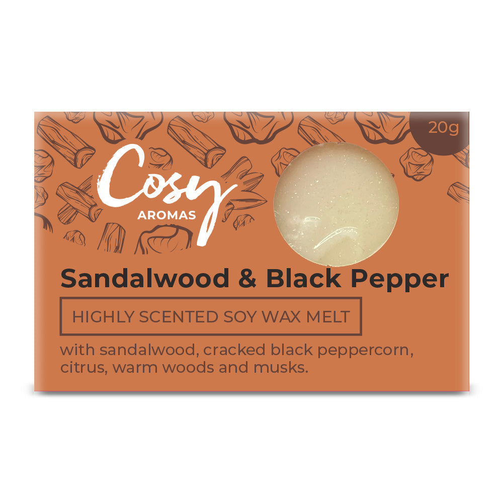 Sandalwood & Black Pepper Wax Melt