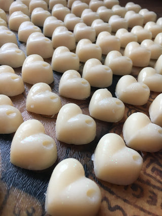 Making Mini Heart Shaped Melts