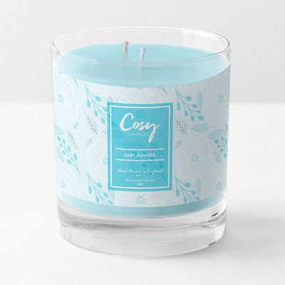 Our new twin wick scented soy wax candles