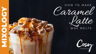 How to make caramel latte wax melts
