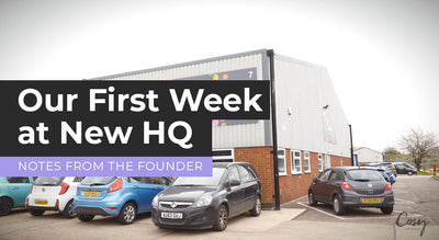 The first week at our new HQ - Notes from our Founder