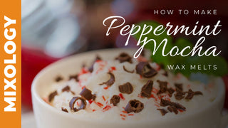 How to make peppermint mocha wax melts