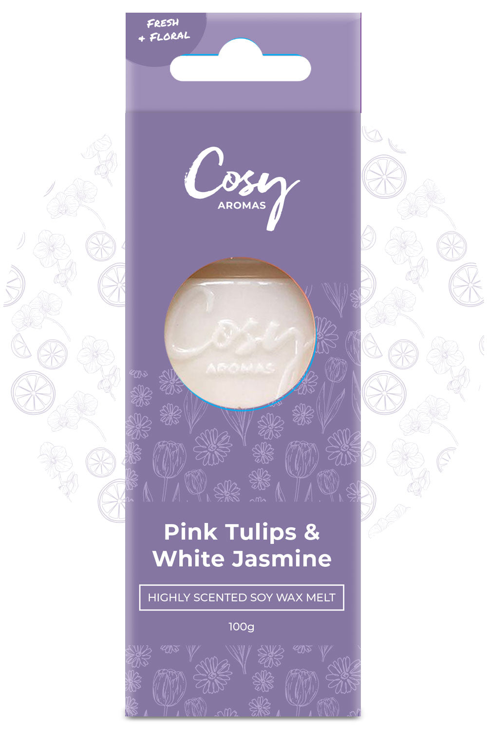 Pink Tulips & White Jasmine Wax Melt