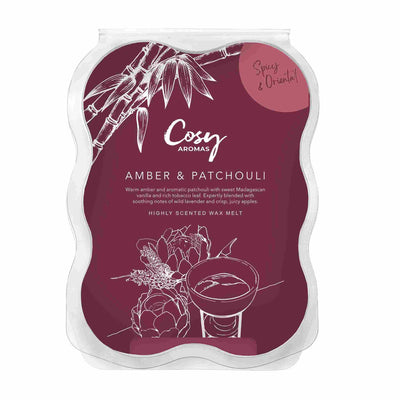 amber patchouli 100g wax melt