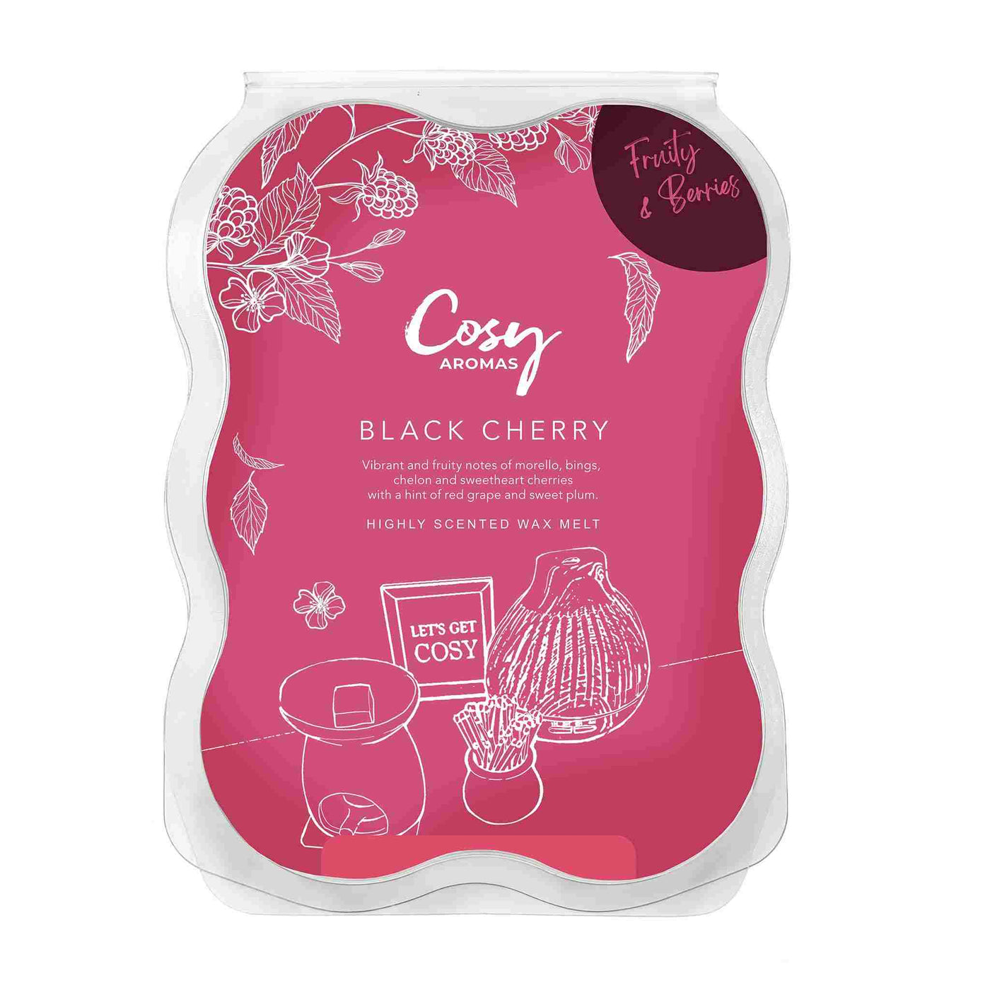 black cherry 100g wax melt