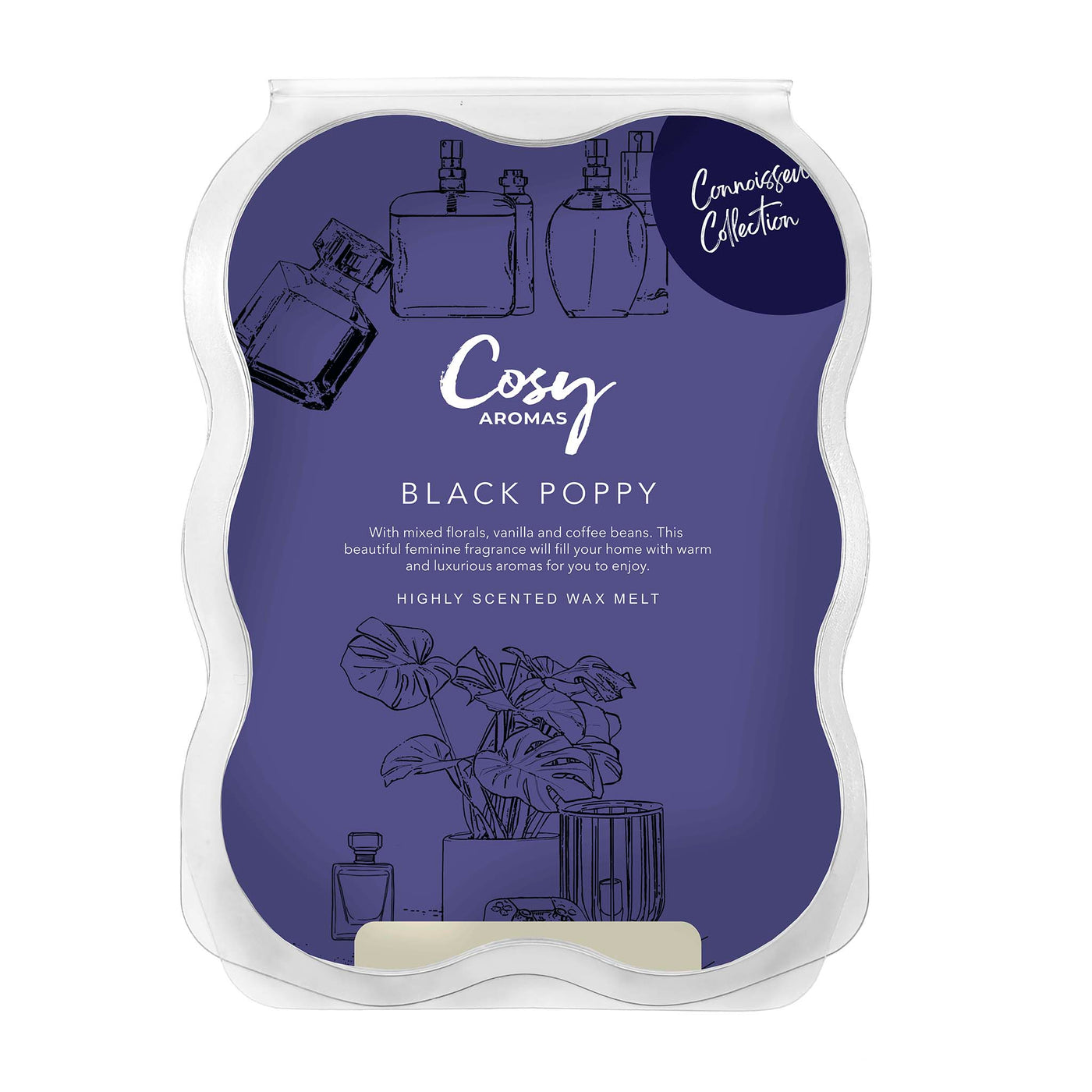 Black Poppy Wax Melt 100g