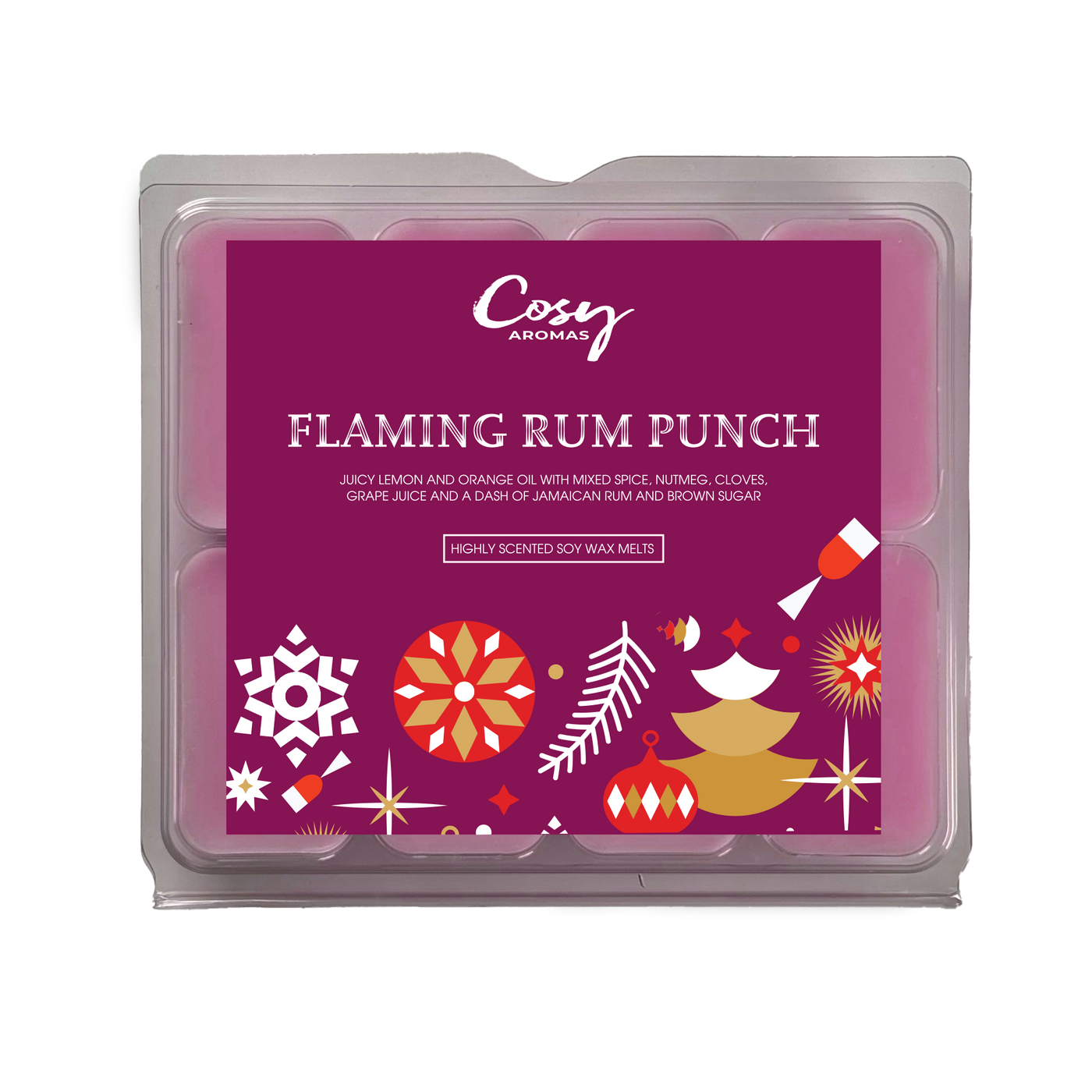 Flaming Rum Punch Wax Melt