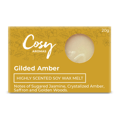 Gilded Amber Wax Melt