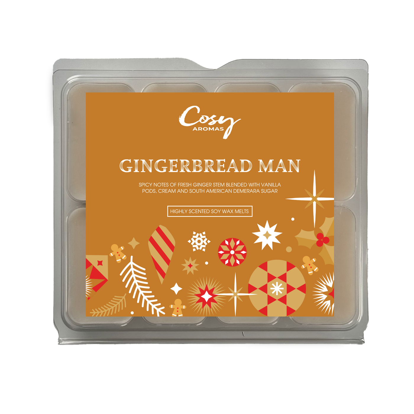 Gingerbread Man Wax Melt