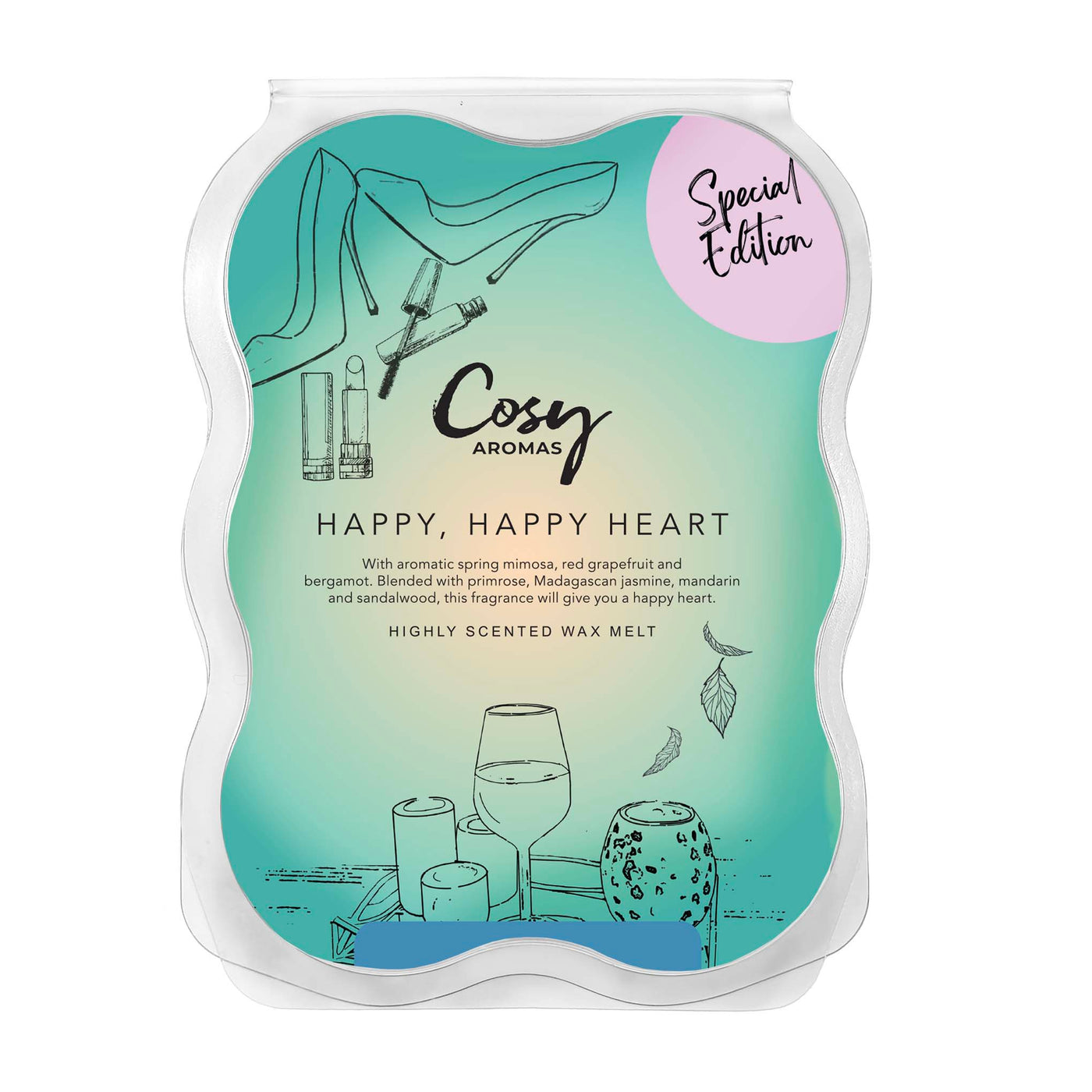 Happy, Happy Heart 100g Wax Melt