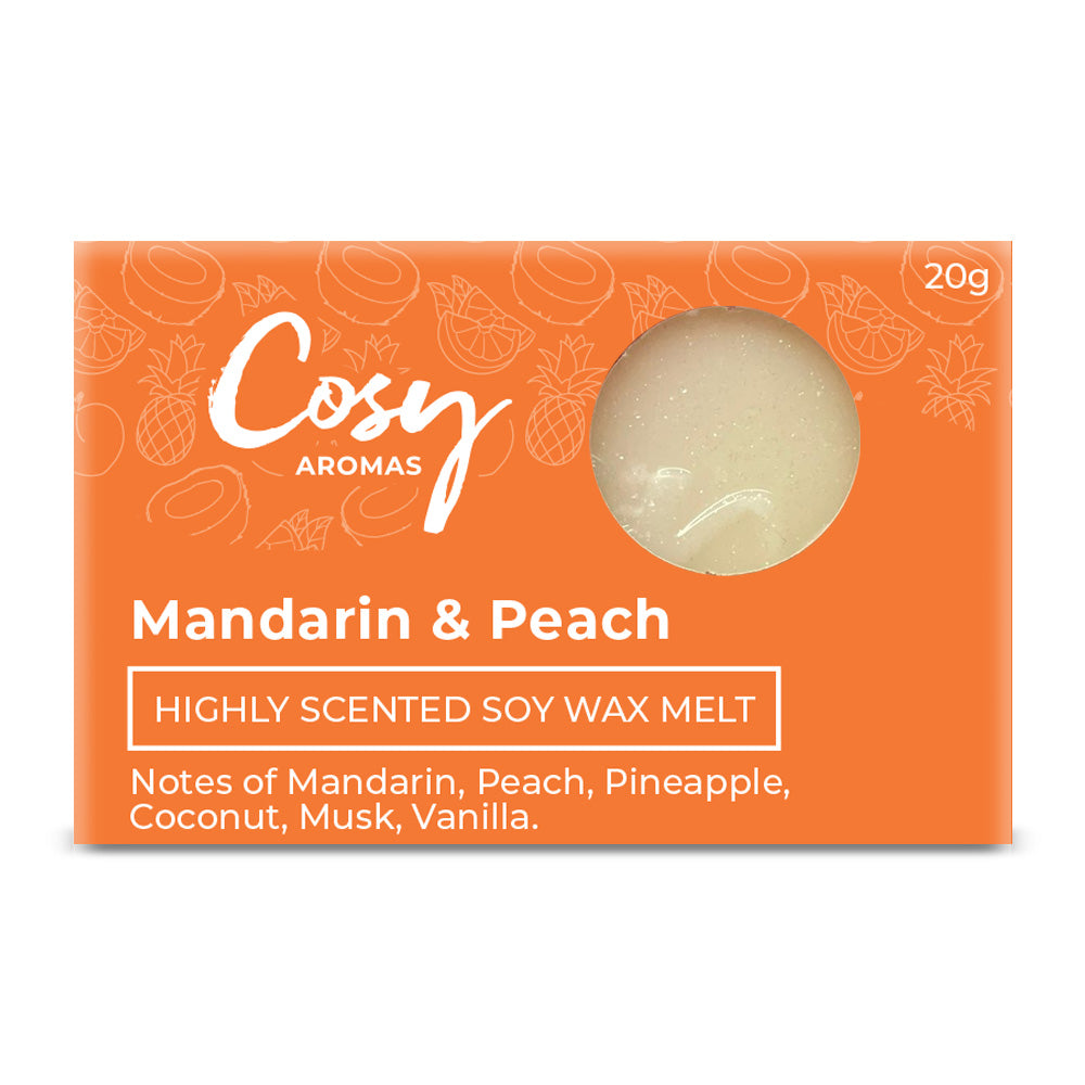 Mandarin & Peach Wax Melt