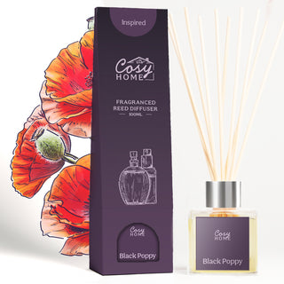 black poppy 100ml reed diffuser