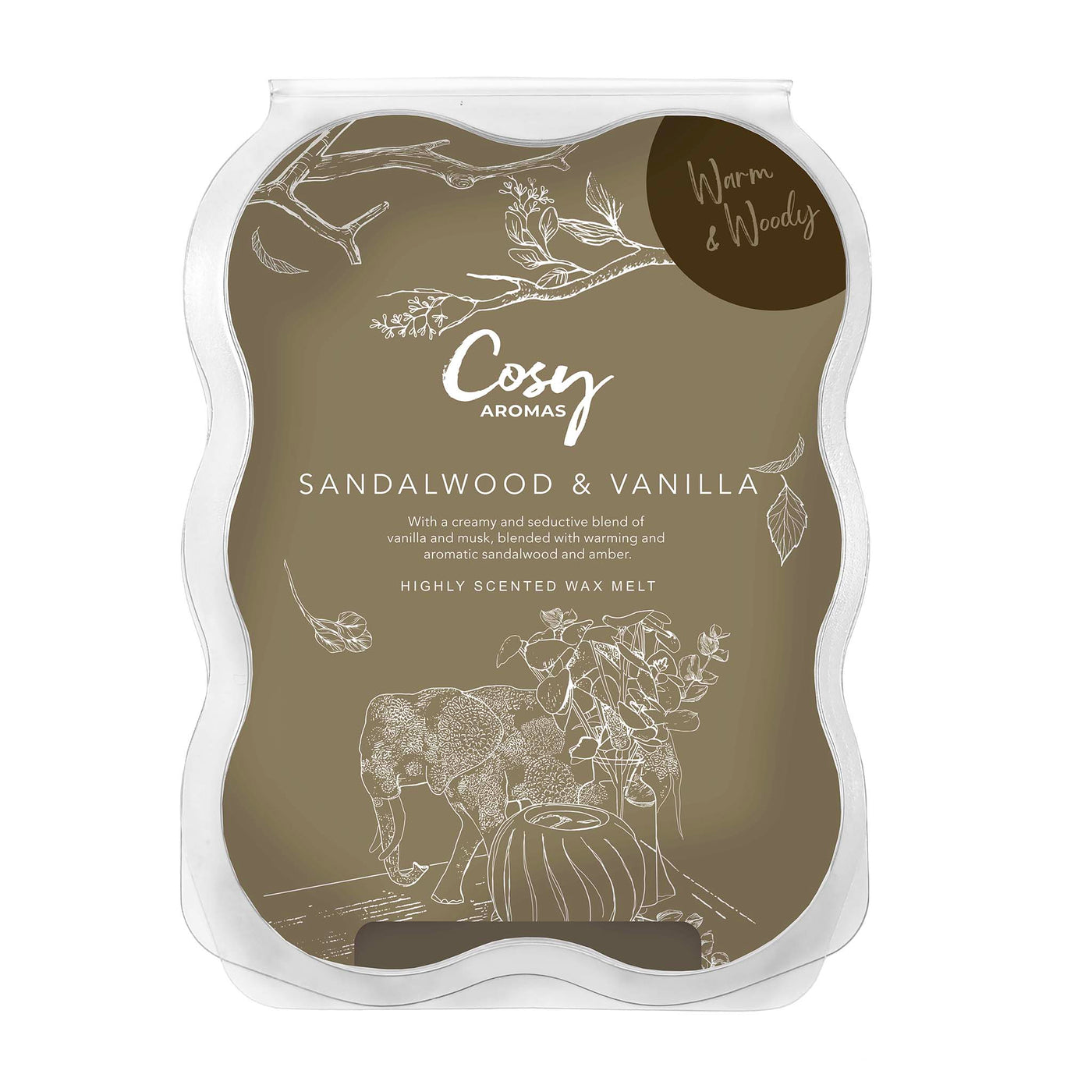 Sandalwood Vanilla 100g Wax Melt