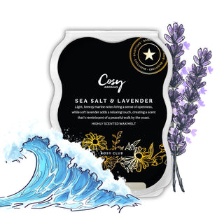 Sea Salt & Lavender - 100g Wax Melt