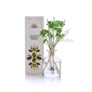 Sicilian Lemon & Herbs Premium Flower Bouquet Diffuser