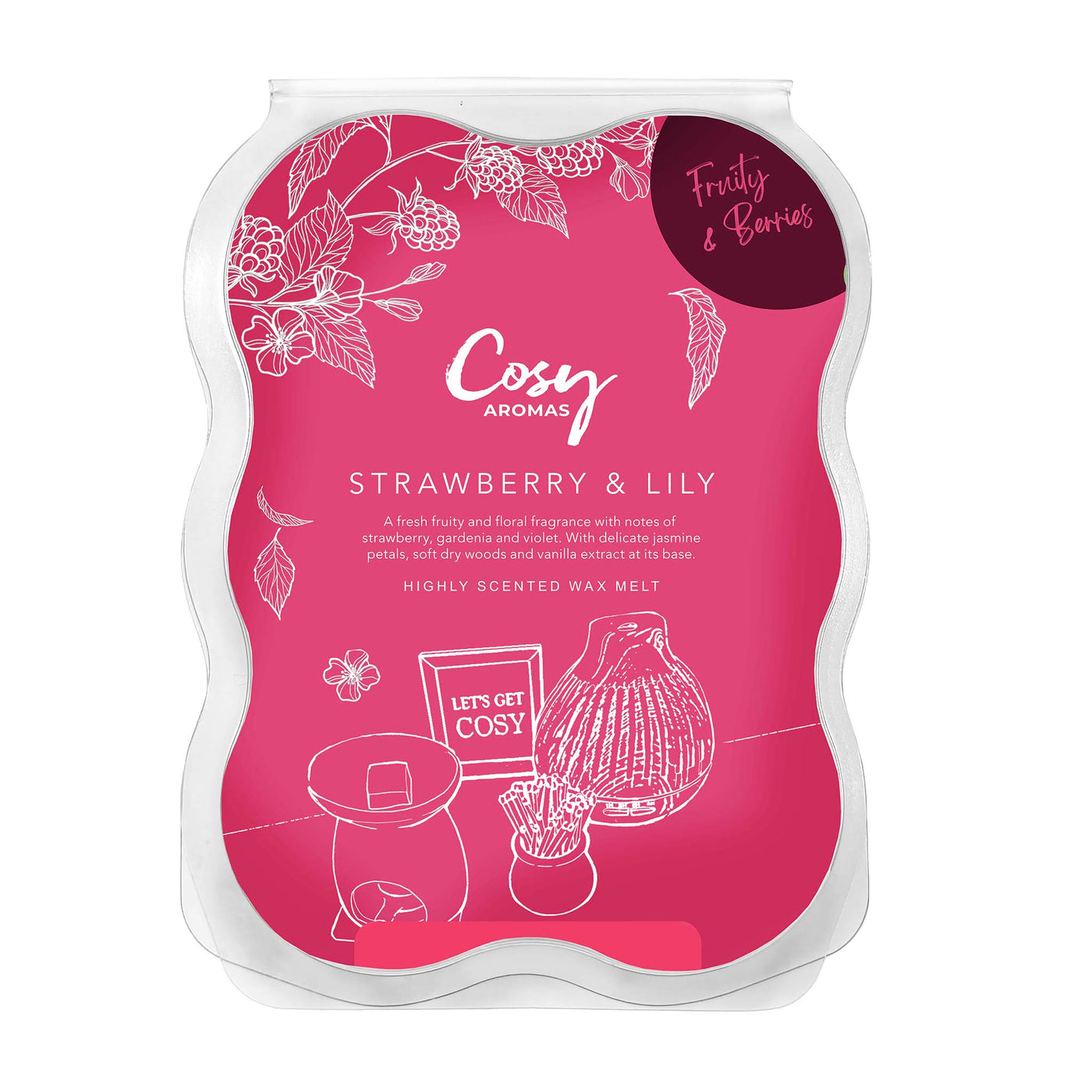 Strawberry & Lily 100g Wax Melt