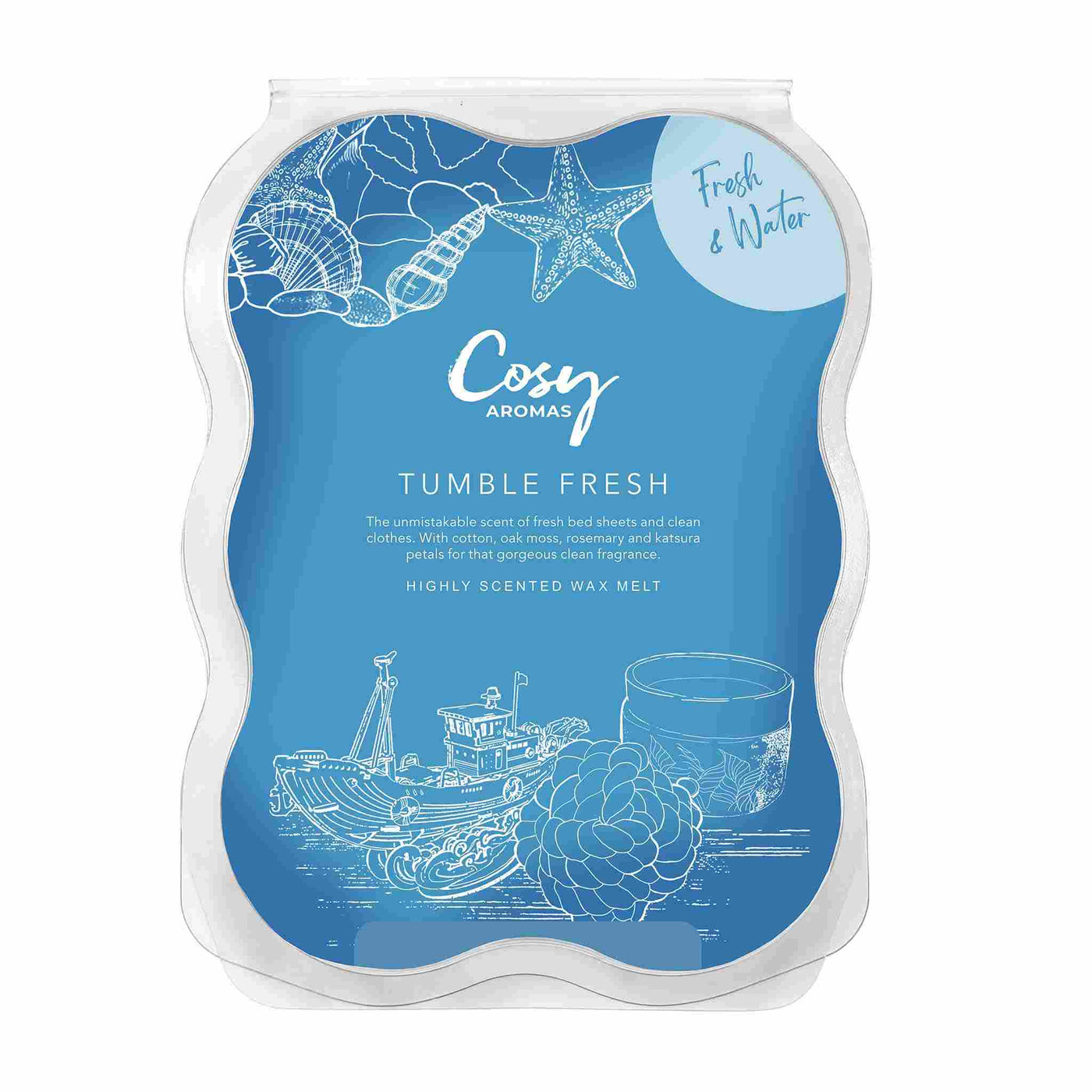 tumble fresh 100g wax melt