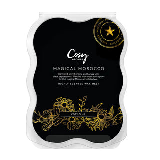 magical morocco 100g wax melt cosy aromas cosy club