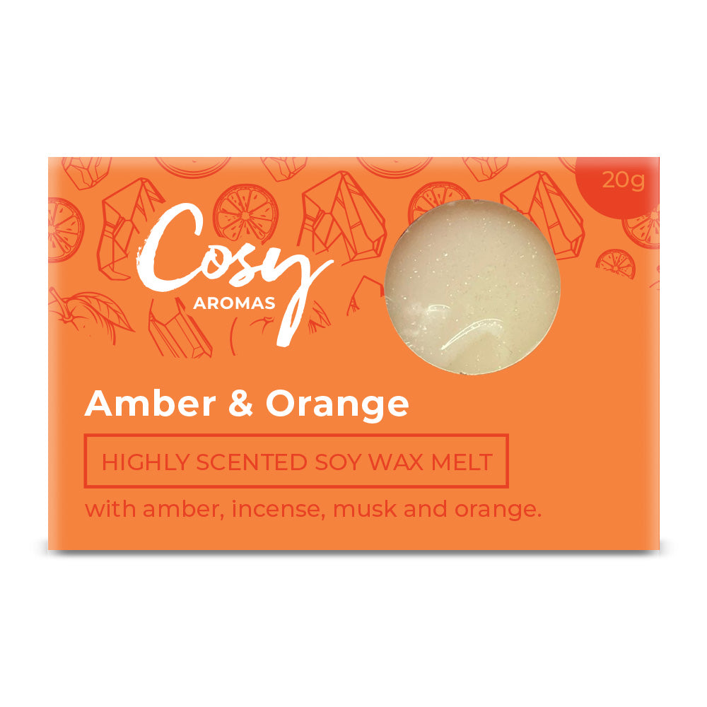 Amber & Orange Wax Melt