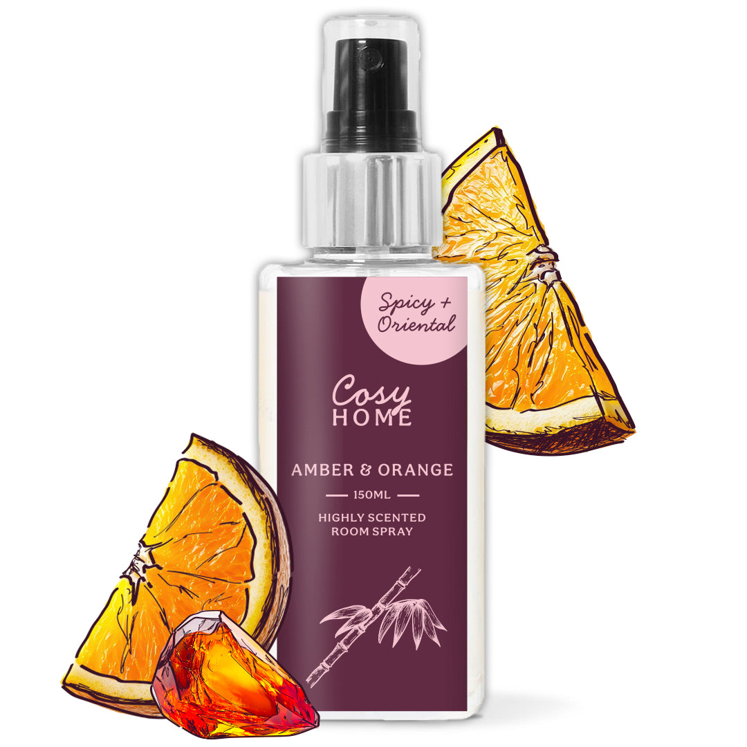 amber and orange 150ml room spray 