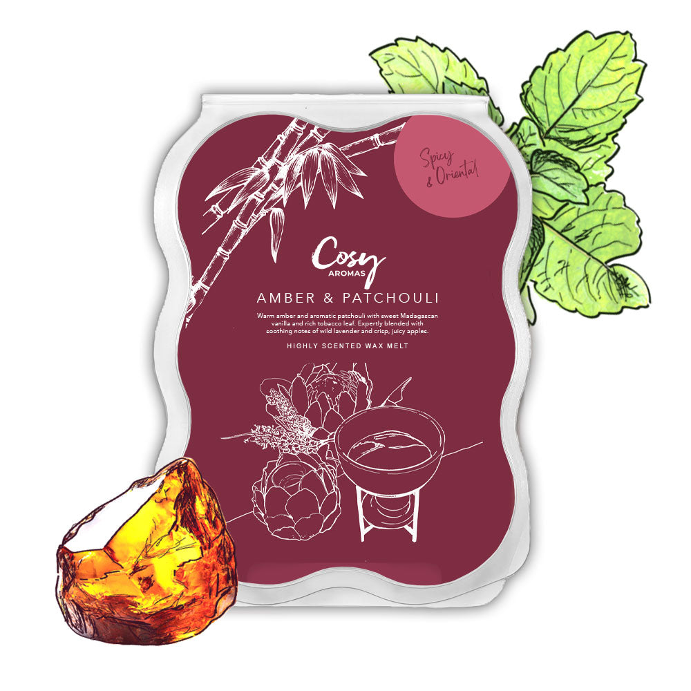 Amber & Patchouli 100g Wax Melt
