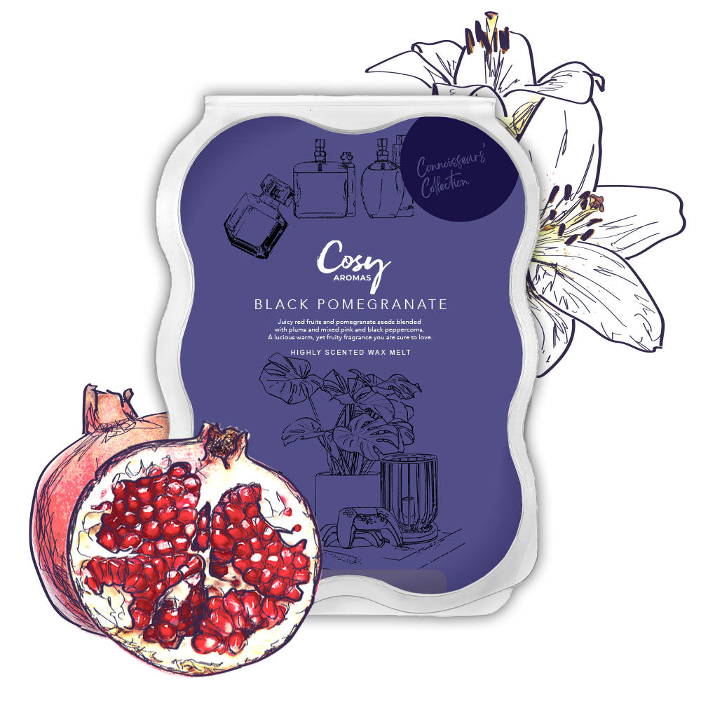 Black Pomegranate 100g Wax Melt