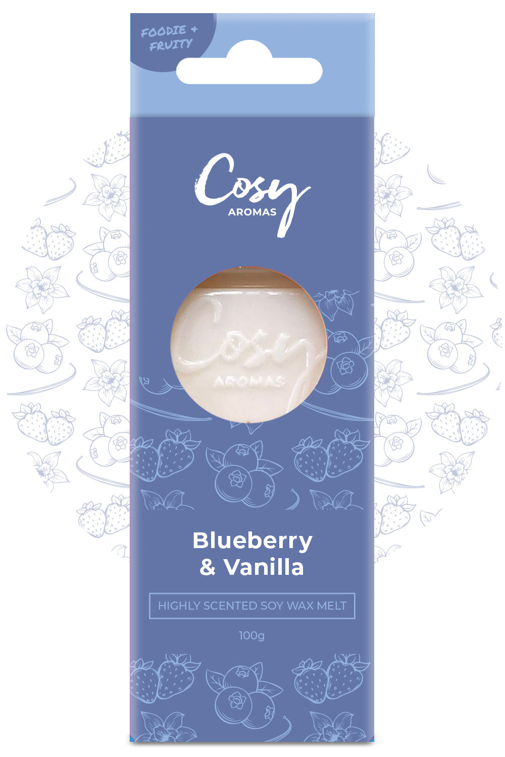 Blueberry & Vanilla Wax Melt