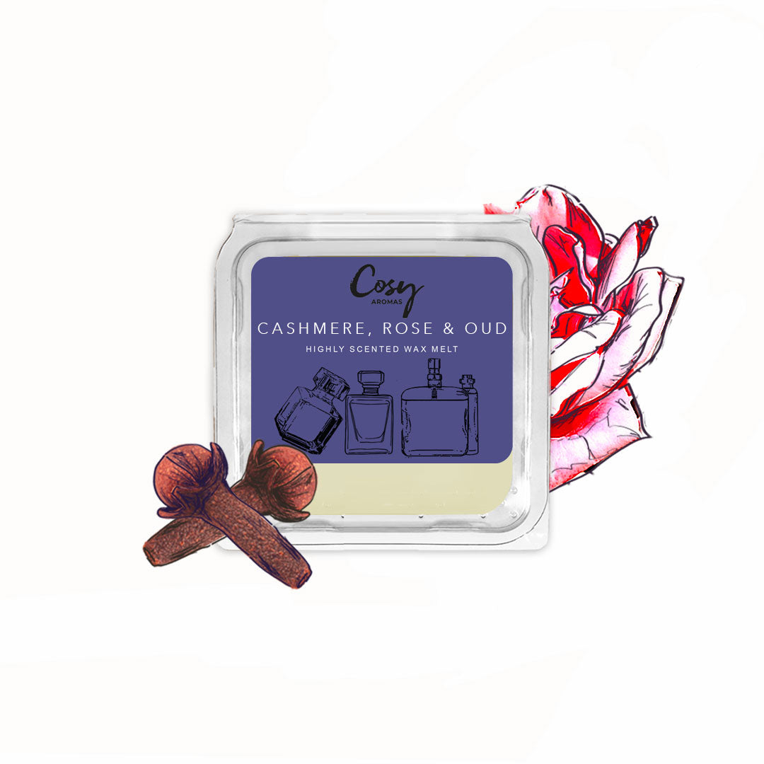Cashmere Rose & Oud Wax Melt - 25g