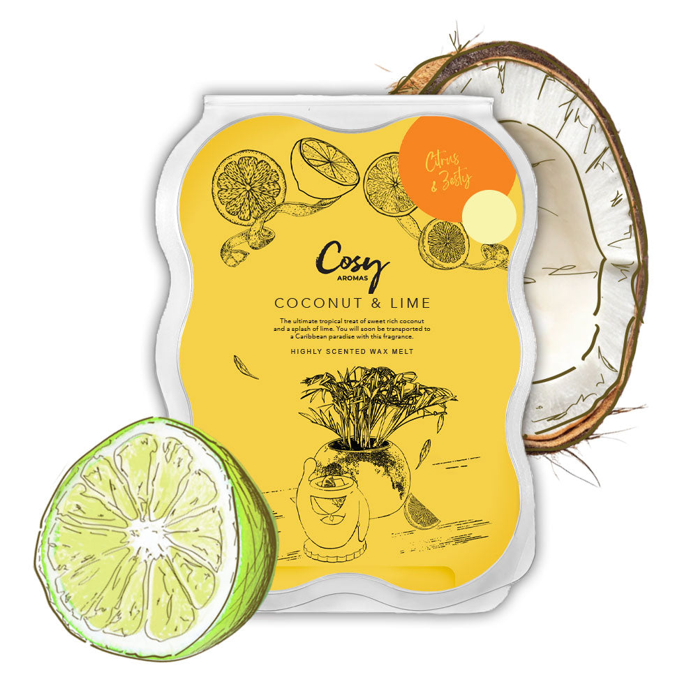 Coconut Lime 100g Wax Melt