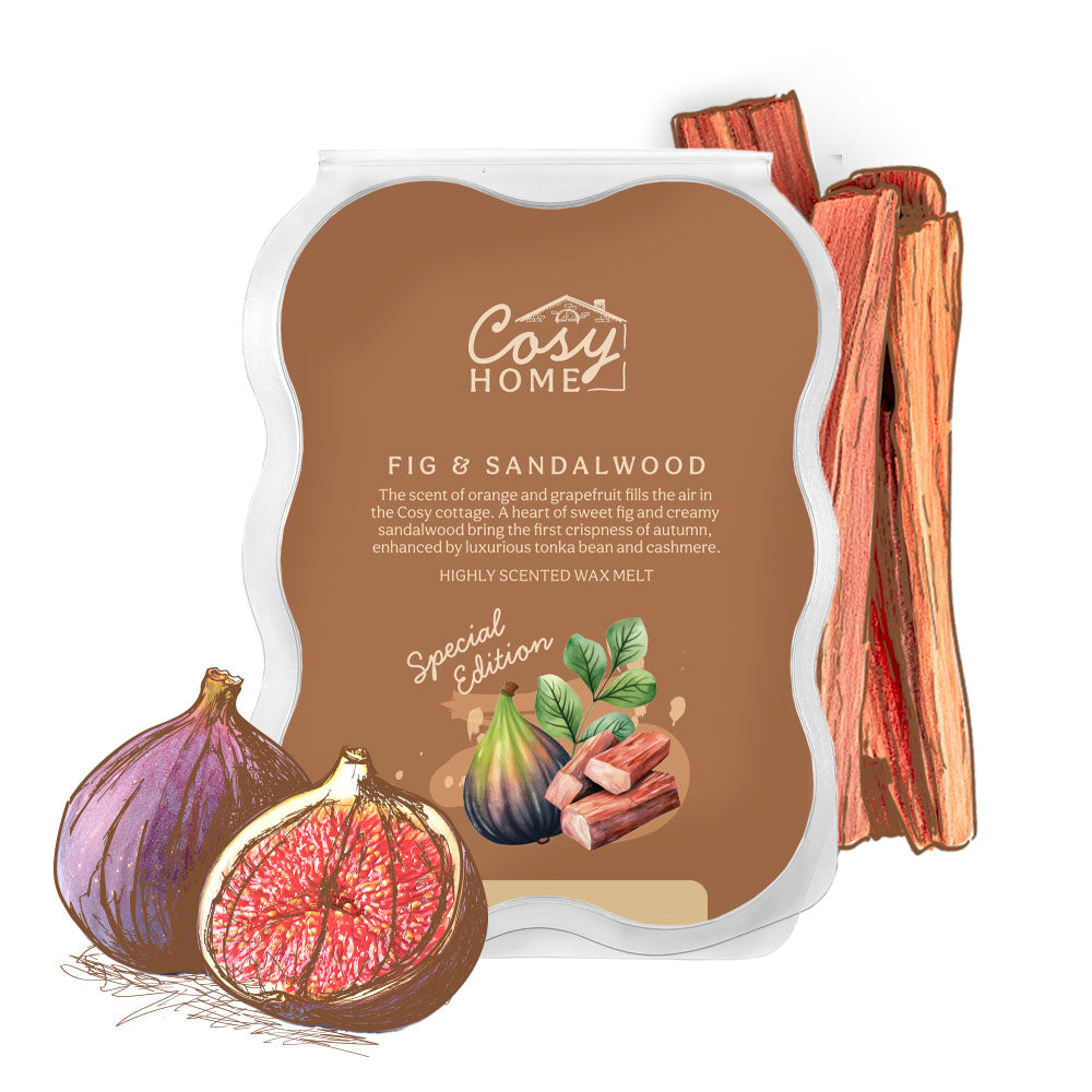 Fig & Sandalwood - 100g Wax Melt
