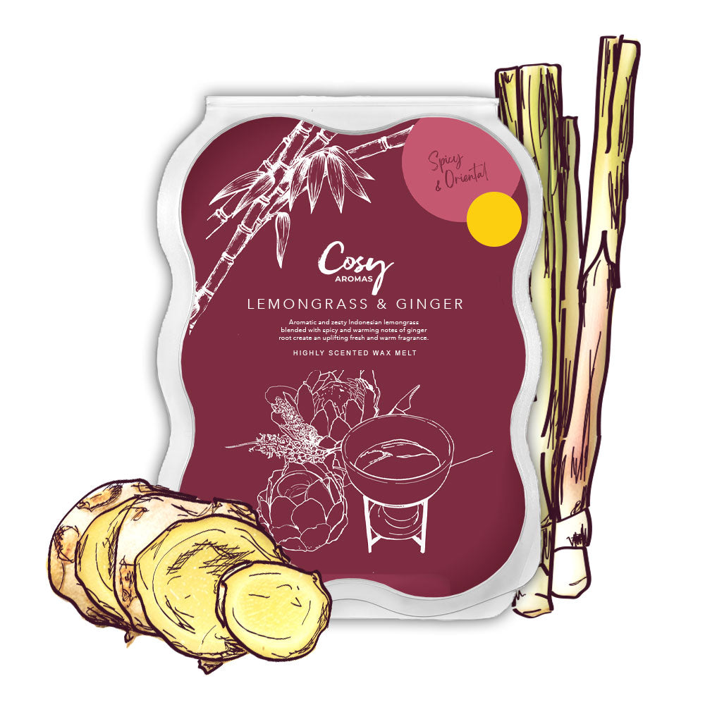 Lemongrass & Ginger 100g Wax Melt