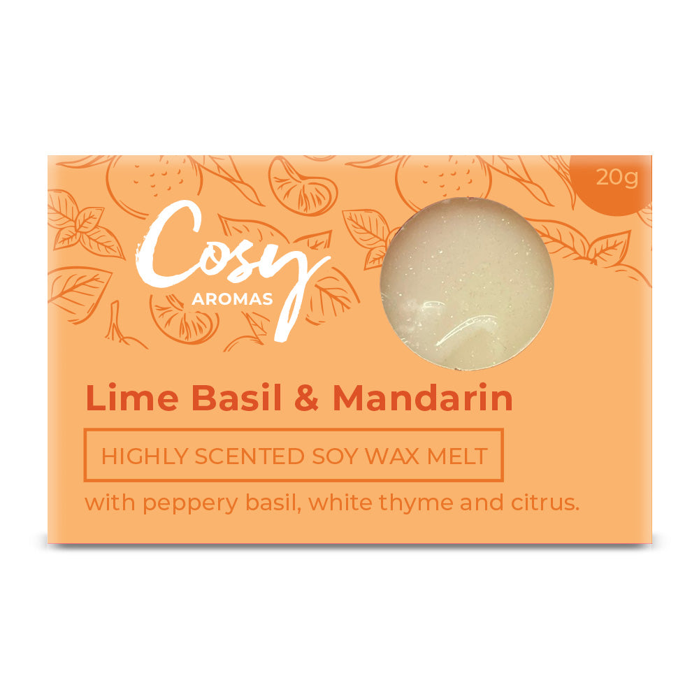 Lime Basil & Mandarin Wax Melt