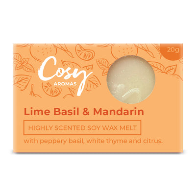 Lime Basil & Mandarin Wax Melt