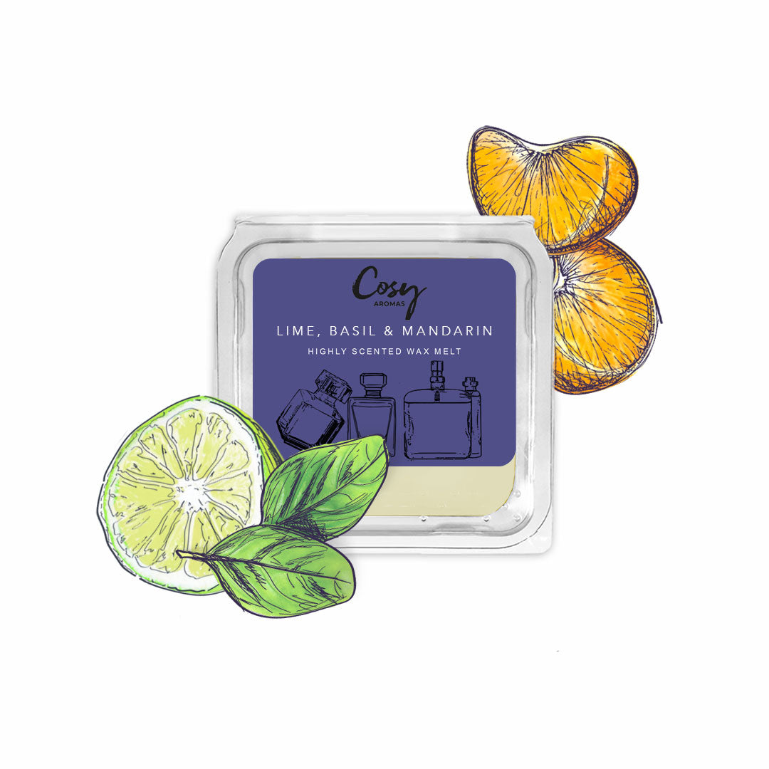 Lime Basil & Mandarin - 25g Wax Melt