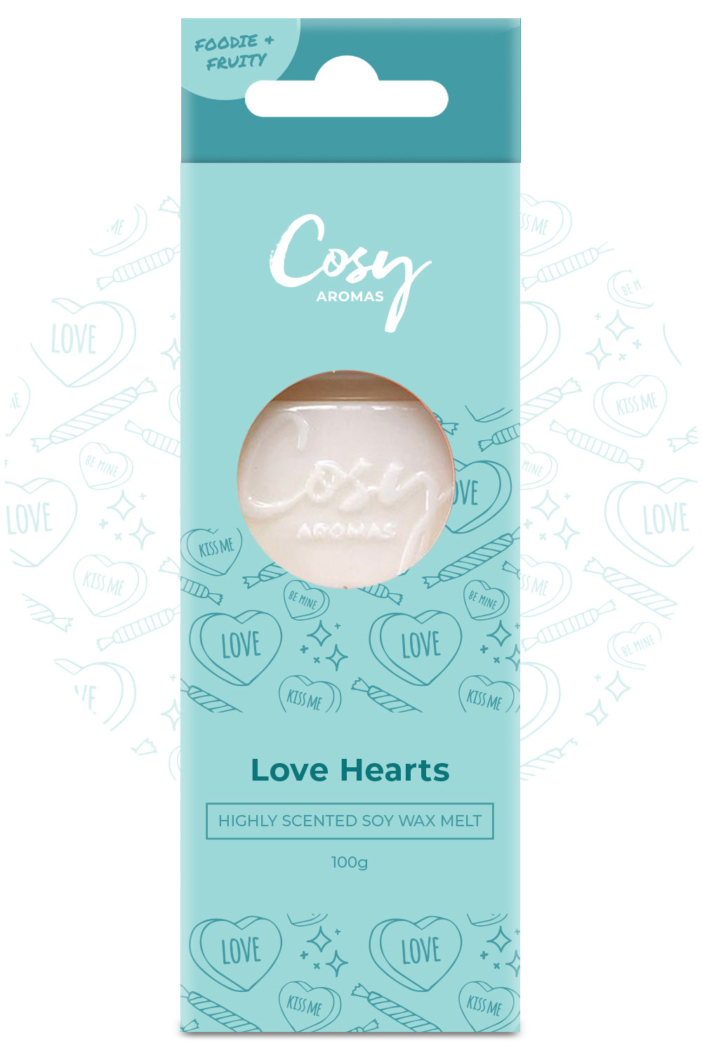 Love Hearts Wax Melt