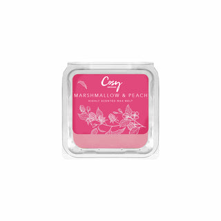 marshmallow peach 25g wax melt