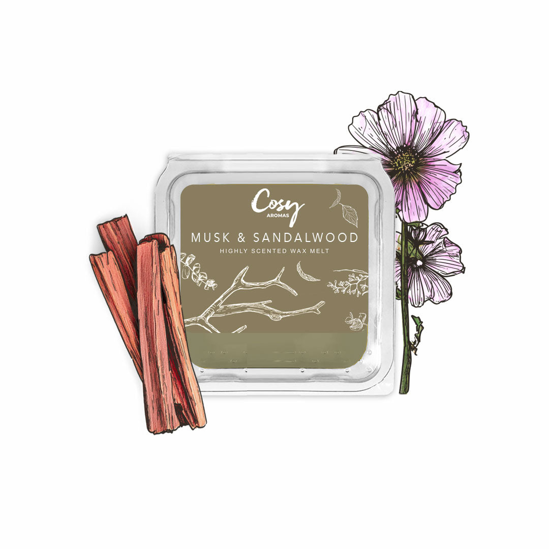 Musk & Sandalwood - 25g Wax Melt