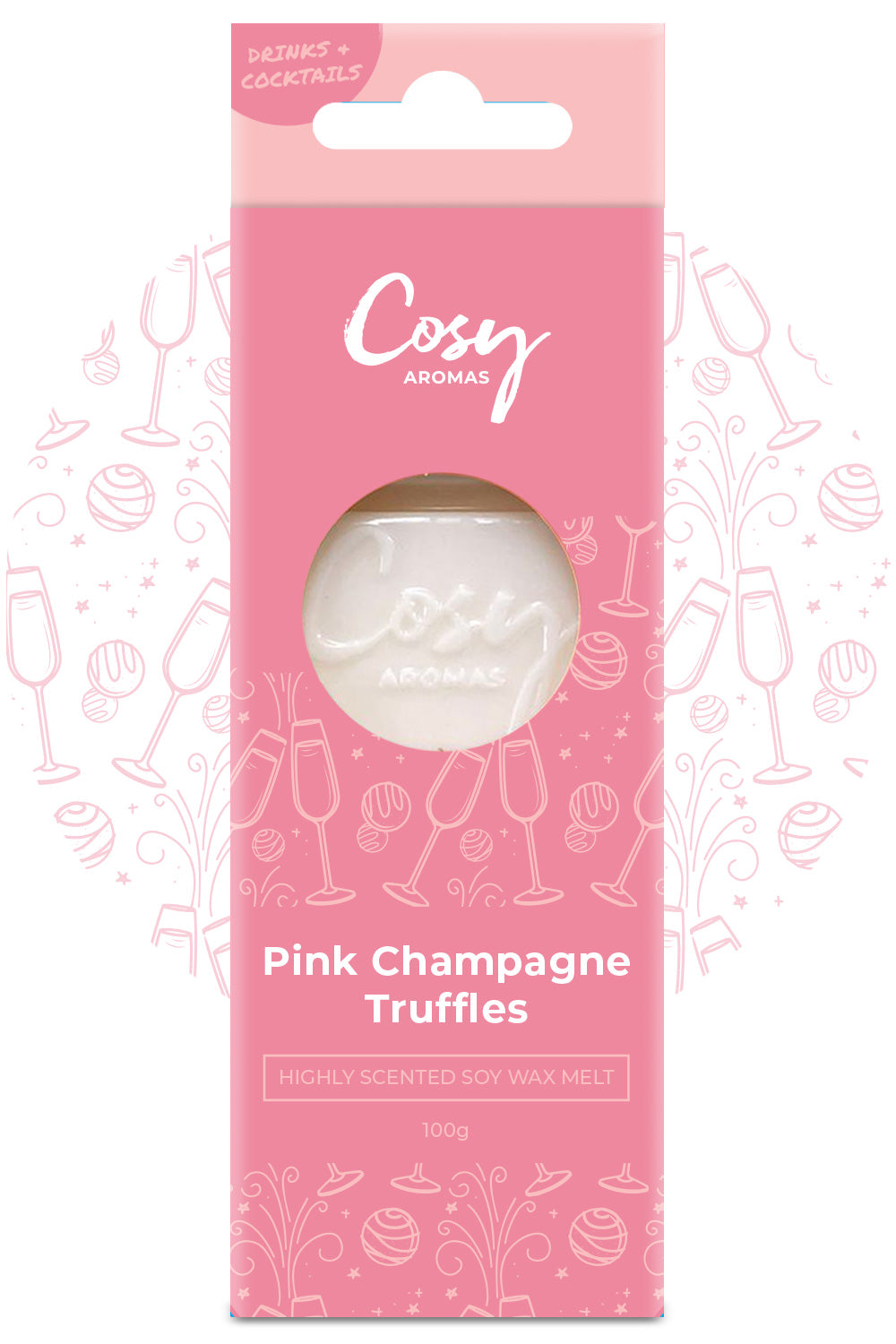 Pink Champagne Truffles Wax Melt
