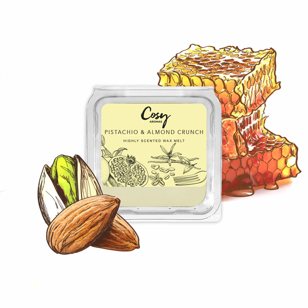 Pistachio & Almond Crunch Wax Melts - 25g