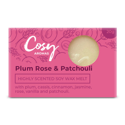Plum Rose & Patchouli Wax Melt