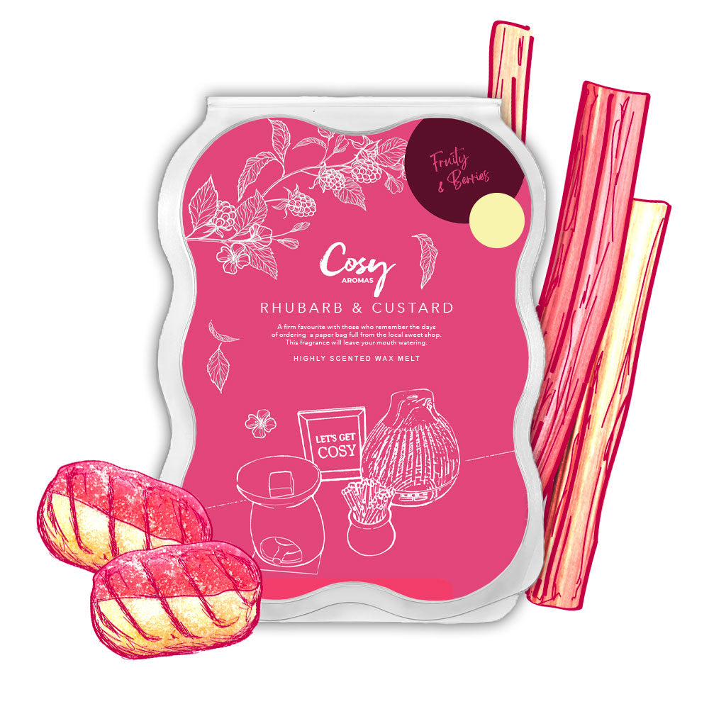 Rhubarb & Custard 100g Wax Melt