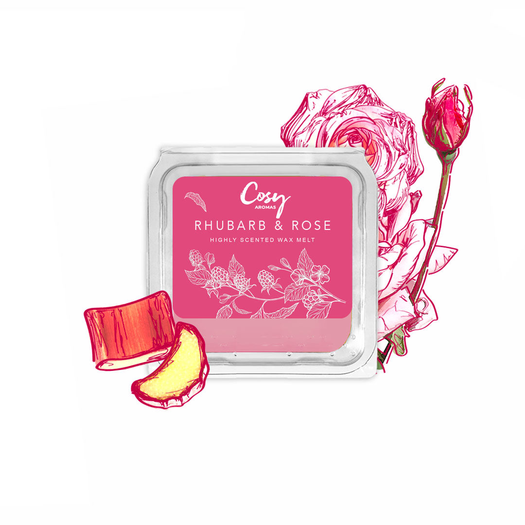 Rhubarb & Rose - 25g Wax Melt