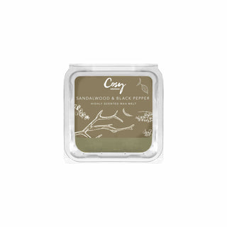 sandalwood and black pepper 25g wax melt