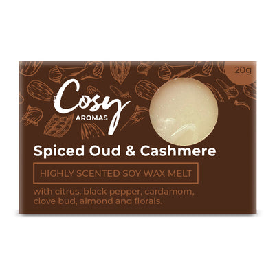 Spiced Oud & Cashmere Wax Melt