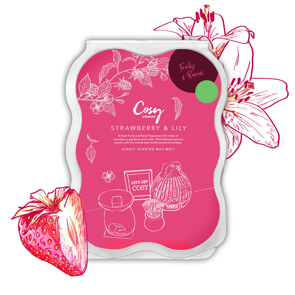 Strawberry & Lily 100g Wax Melt