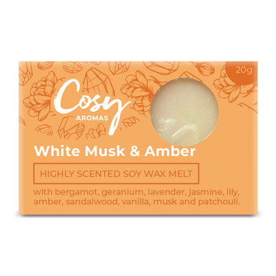 White Musk & Amber Wax Melt