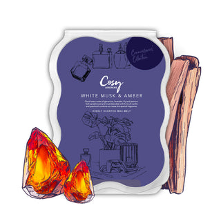 White Musk & Amber 100g Wax Melt