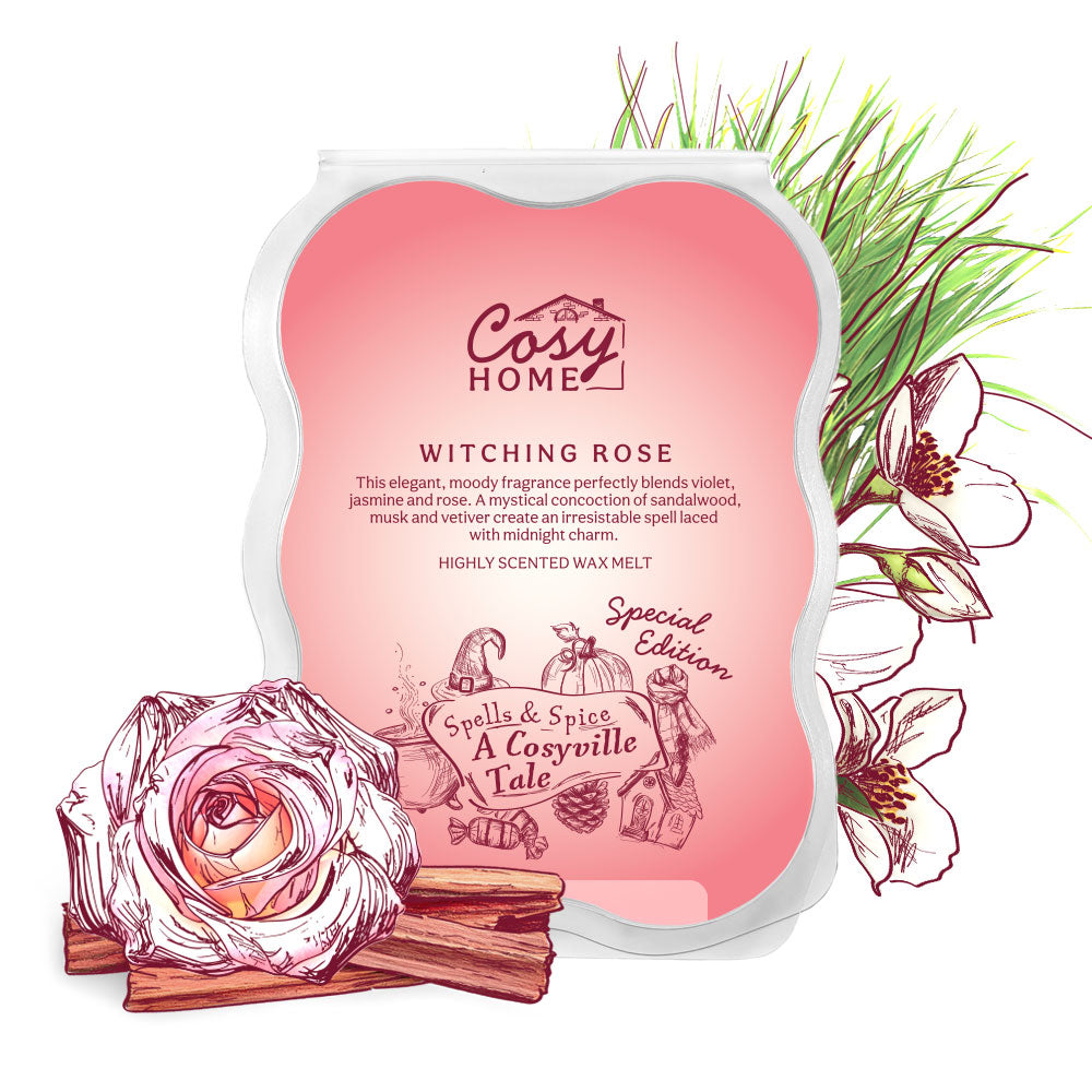 Witching Rose - 100g Wax Melt – Cosy Aromas