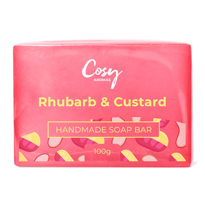 Rhubarb & Custard Handmade Soap Bar